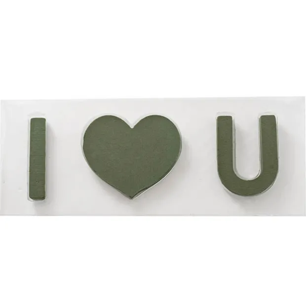 I Love U Rose Box with Foam Insert Black (61x26x11Hcm)