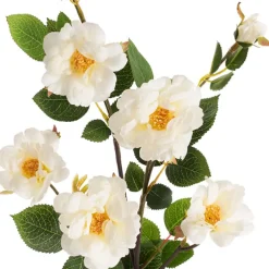 Iceland Rose Spray x 7 Head White (72cmH)