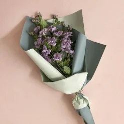 Iceland Rose Spray x 7 Head Lavender (72cmH)