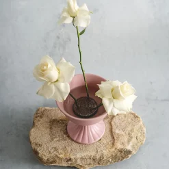 Ikebana Stayput Kenzan Flower Holder No.1 Round Large (7cmD)