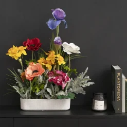 Iris Real Touch Stem Ombre Purple (78cmH)