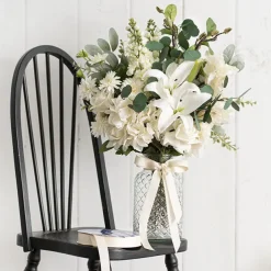 Jumbo Bulk Ribbon Grosgrain Plain Cream (25mmx100m)