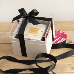 Jumbo Bulk Ribbon Single Face Satin Black (25mmx100m)