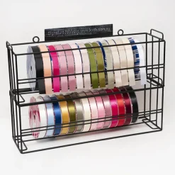 Jumbo Bulk Ribbon Single Face Satin Black (25mmx100m)