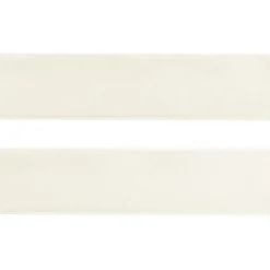 Jumbo Bulk Ribbon Single Face Satin Bridal White (25mmx100m)