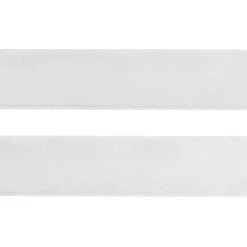 Jumbo Bulk Ribbon Single Face Satin White (25mmx100m)