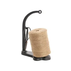 Jute String Ornamental Holder with Scissors (17.5x25cmH)