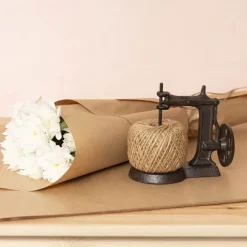 Jute String Ornamental Holder Sewing Machine (16x14.5cmH)