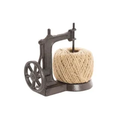 Jute String Ornamental Holder Sewing Machine (16x14.5cmH)