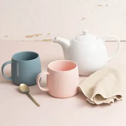 Koch & Co Edition Mug S2 Pink & Blue (8.5cmDx9cmHx12.5cmW)