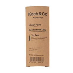 Koch & Co FlowMaster Ballpoint Pen Pack 2 Black