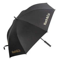 Koch & Co Large Shade Umbrella Midnight Black (137cmD)