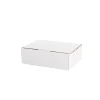 Kraft Mailing Box Pack 10 A5 Small White (220Wx160Dx78mmH)