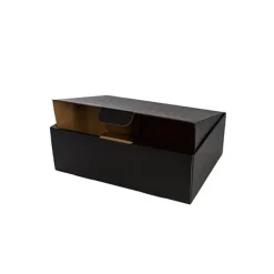 Kraft Mailing Box Pack 10 A4 Medium Black (310Wx225Dx102mmH)