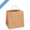 Kraft Paper Bag Takeaway Med Brown Pk10 (305Wx175Gx305mmH)