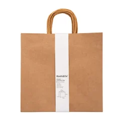 Kraft Paper Bag Takeaway Med Brown Pk10 (305Wx175Gx305mmH)