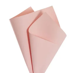 Kraft Paper Coloured 80gsm Soft Pink Pack 100 (50x70cm)
