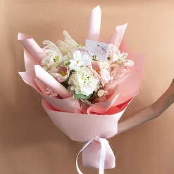 Kraft Paper Coloured 80gsm Soft Pink Pack 100 (50x70cm)