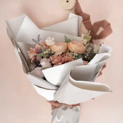 Kraft Paper Duet 80gsm Pumice & White Pack 100 (50x70cm)