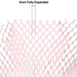 Kraft Paper Honeycomb Expandable Sheet PK50 Pink (50x50cm)