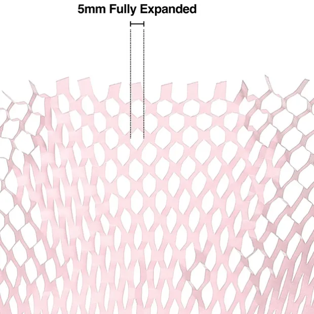 Kraft Paper Honeycomb Expandable Sheet PK50 Pink (50x50cm)