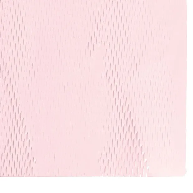 Kraft Paper Honeycomb Expandable Sheet PK50 Pink (50x50cm)