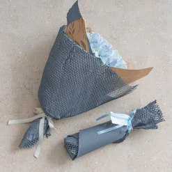 Kraft Paper Honeycomb Expandable Sheet PK50 F.Blue (50x50cm)