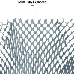 Kraft Paper Honeycomb Expandable Sheet PK50 F.Blue (50x50cm)