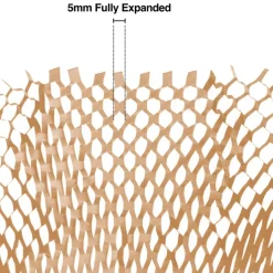 Kraft Paper Honeycomb Expandable Roll Brown (50cmx30m)