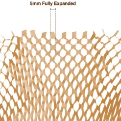 Kraft Paper Honeycomb Expandable Sheet PK50 Brown (50x50cm)