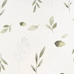 Kraft Paper Leafy Greens Print 80gsm White Pk100 (50x70cm)