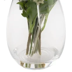 Lana Flower Arrangement w Resin Water Blue (31x50cmH)