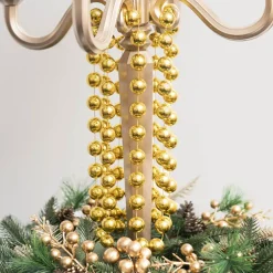 Large Beaded Garland Gold (2cmDx270cmL)
