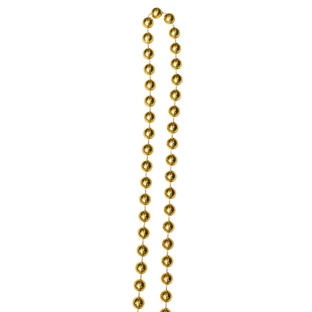 Large Beaded Garland Gold (2cmDx270cmL)
