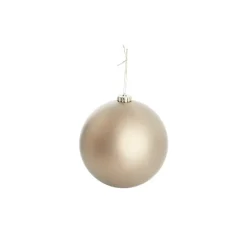 Large Hanging Baubles Set 4 Champagne (15cmD)