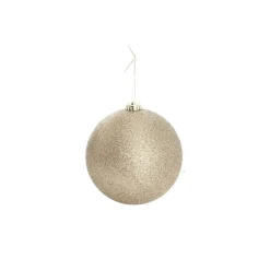 Large Hanging Baubles Set 4 Champagne (15cmD)
