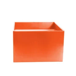 Large Posy Box Autolock Base Pack 10 Orange (22x14cmH)