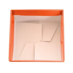 Large Posy Box Autolock Base Pack 10 Orange (22x14cmH)