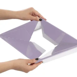 Large Posy Box Autolock Base Pack 10 Lavender (22x14cmH)