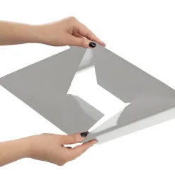 Large Posy Box Autolock Base Pack 10 Silver (22x14cmH)