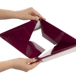 Large Posy Box Autolock Base Pack 10 Sugar Plum (22x14cmH)