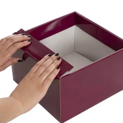 Large Posy Box Autolock Base Pack 10 Sugar Plum (22x14cmH)