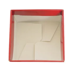 Large Posy Box Autolock Base Pack 10 Red (22x14cmH)