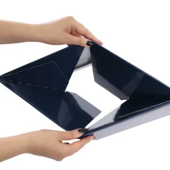 Large Posy Box Autolock Base Pack 10 Navy Blue (22x14cmH)