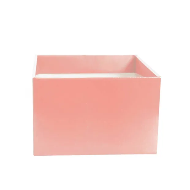 Large Posy Box Autolock Base Pack 10 Baby Pink (22x14cmH)