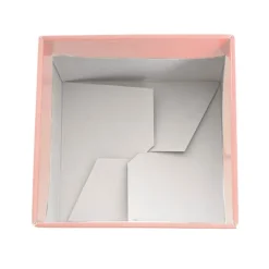 Large Posy Box Autolock Base Pack 10 Baby Pink (22x14cmH)