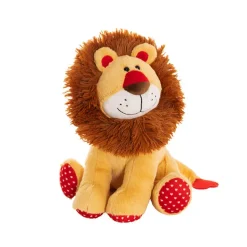 Larry the Love Lion Plush Soft Toy Camel Brown (35cmST)
