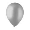 Latex Balloon 12" Pack 36 Metallic Silver (30.5cmD)
