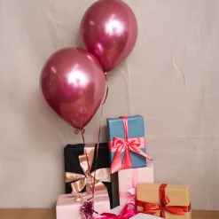 Latex Balloon 12" Pack 36 Metallic Fuchsia (30.5cmD)