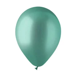 Latex Balloon 12" Pack 36 Metallic Green (30.5cmD)